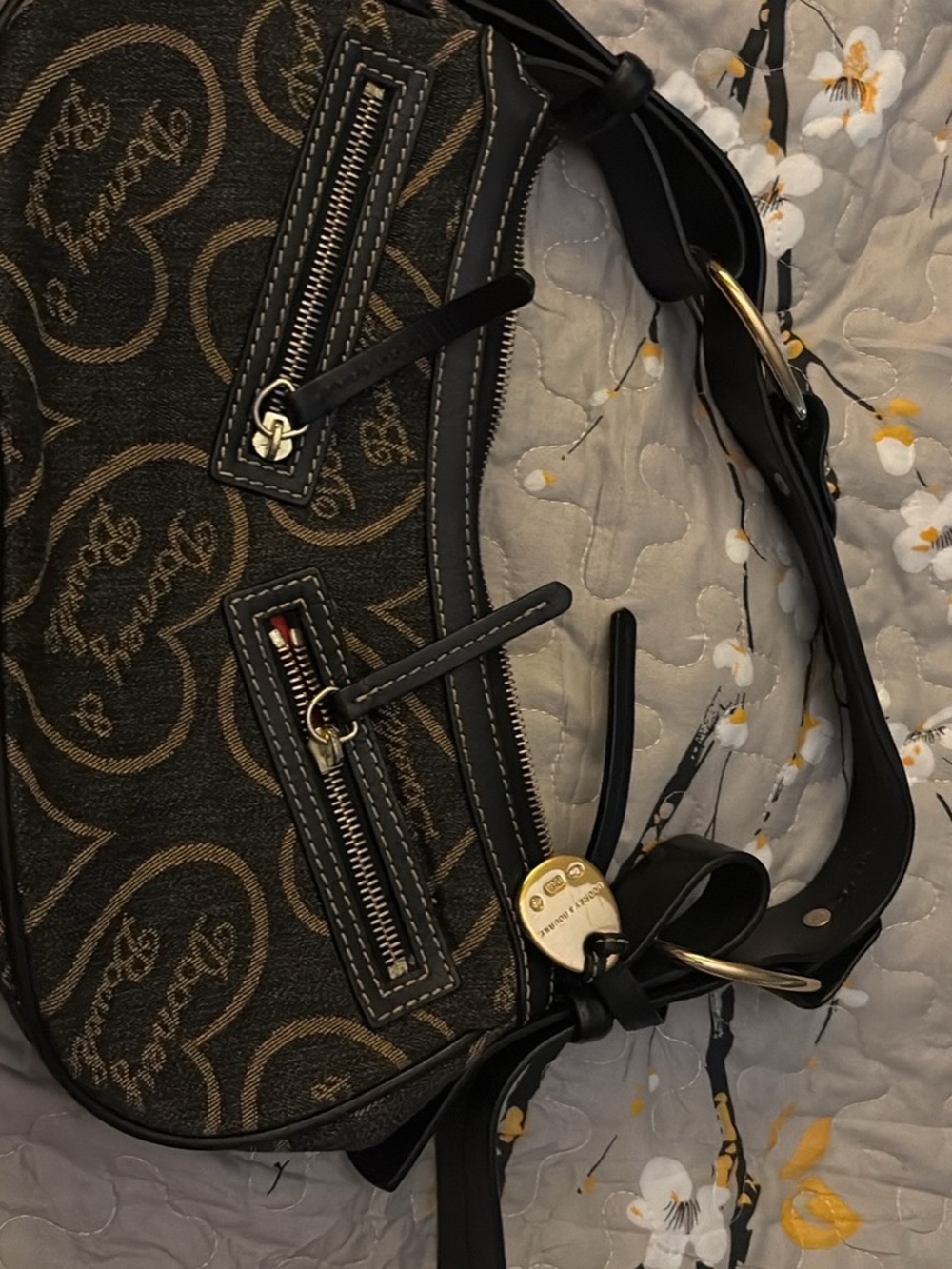 Dooney & Bourke Black Signature Bag